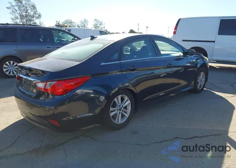 2014 Hyundai Sonata Gls from USA, damaged, VIN 5NPEB4AC4EH842852